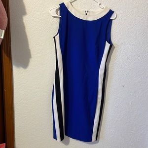 Royal blue dress